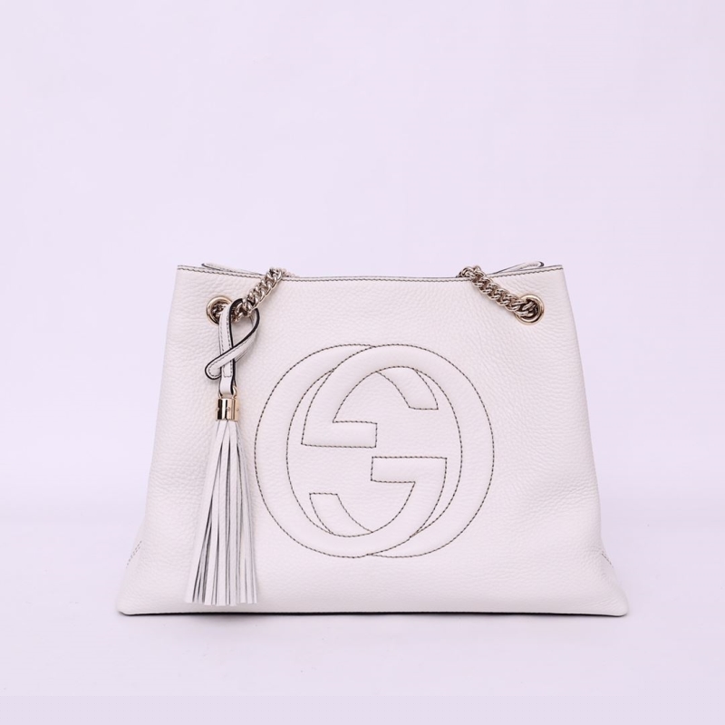 G*u*i top handle bags